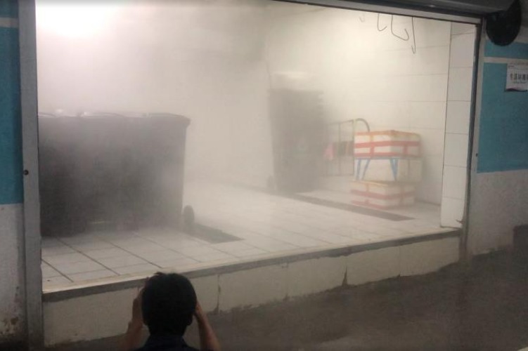 次氯酸發生器搭配霧化設備，助力垃圾處理站除臭